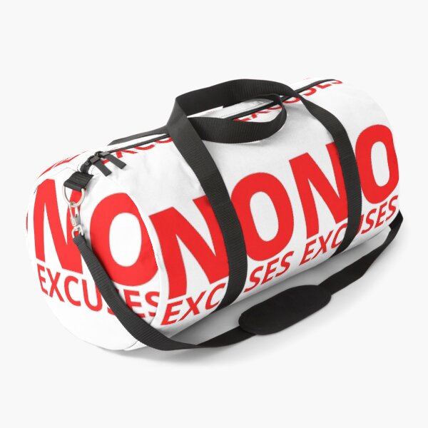 Item preview, NO EXCUSE ALLOWED red designed and sold by KingsManKind.