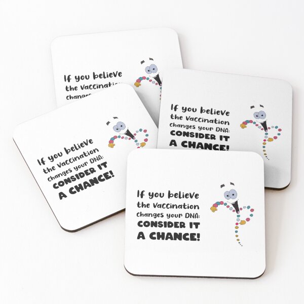 Item preview, Vaccination changes your DNA? Consider it a chance! designed and sold by LouzyKreator.