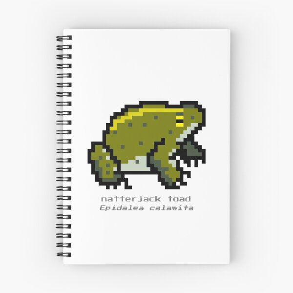 Aperçu de l'œuvre Crapaud calamite pixel créée et vendue par CheesyBugShop.