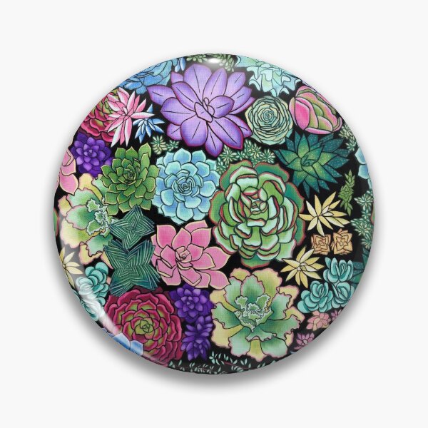 Item preview, Showy Succulent Plant Pattern designed and sold by TigaTiga.