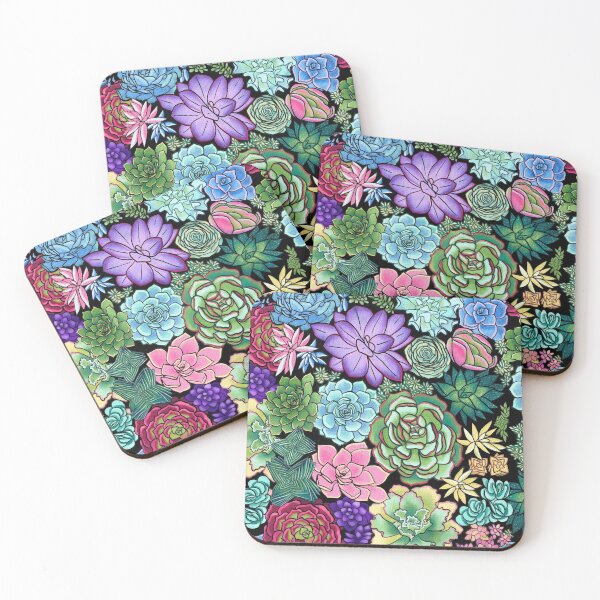 Item preview, Showy Succulent Plant Pattern designed and sold by TigaTiga.