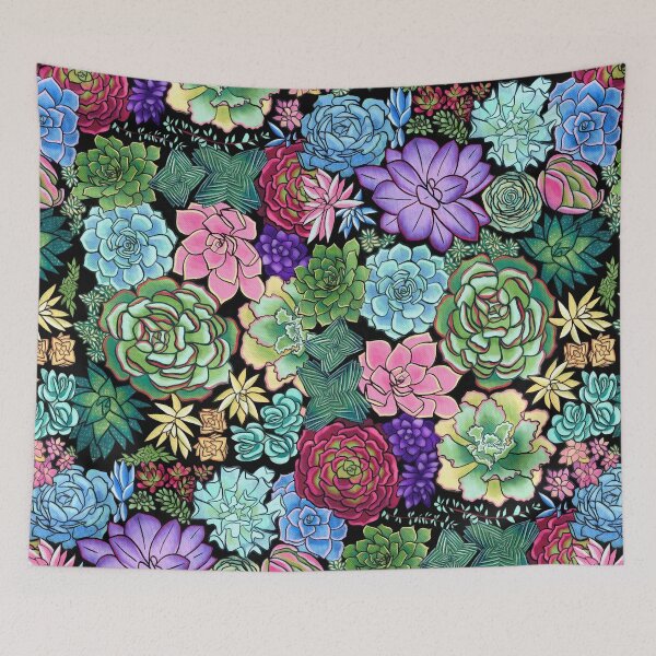 Item preview, Showy Succulent Plant Pattern designed and sold by TigaTiga.