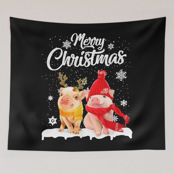 Item preview, Pig Christmas Light Pig Lover Merry Christmas designed and sold by danieljames11.