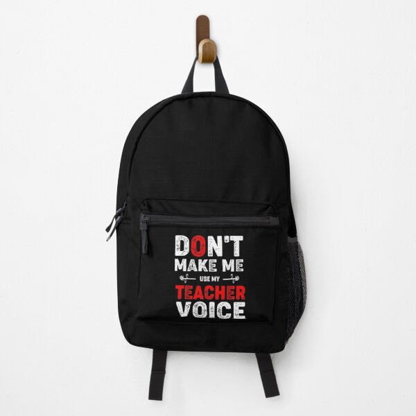 Item preview, Don't Make Me Use My Teacher Voice funny Mask designed and sold by LETSTRIP.