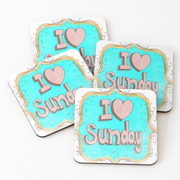 Item preview, i love sunday designed and sold by rachidloucif.