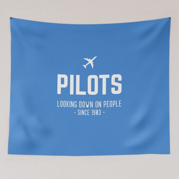 Item preview, Pilots Looking Down on People Since 1903 designed and sold by Sky1I.