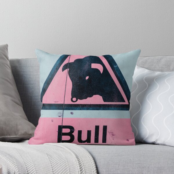 Item preview, Warning sign of bull in the field designed and sold by Stanciuc.