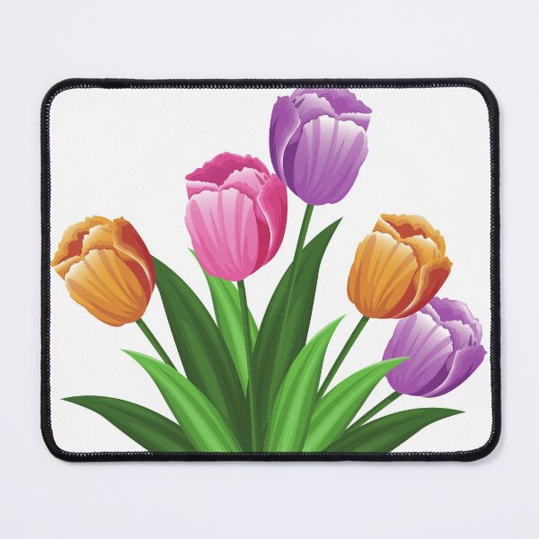 Item preview, colorful tulips designed and sold by Floralsharry.