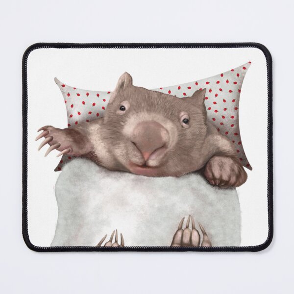 Item preview, Wombat in Bed Classic designed and sold by sf7evel.