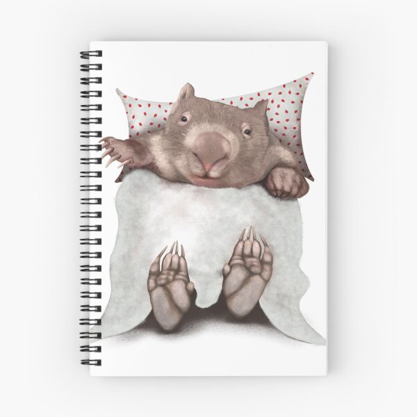 Item preview, Wombat in Bed Classic designed and sold by sf7evel.