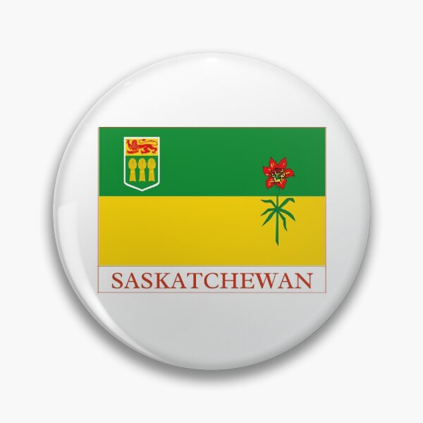 Item preview, Flag of Saskatchewan with name - Saskatchewan designed and sold by No.1 Canada Designs.