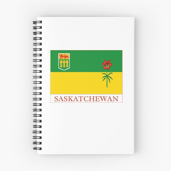 Item preview, Flag of Saskatchewan with name - Saskatchewan designed and sold by No.1 Canada Designs.