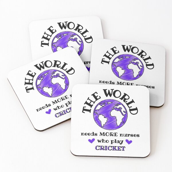 Item preview, The world needs more nurses who play cricket designed and sold by TheGreenGoat.