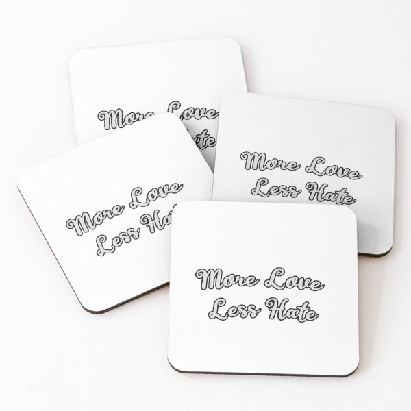 Item preview, more love less hate designed and sold by pastelsloth.