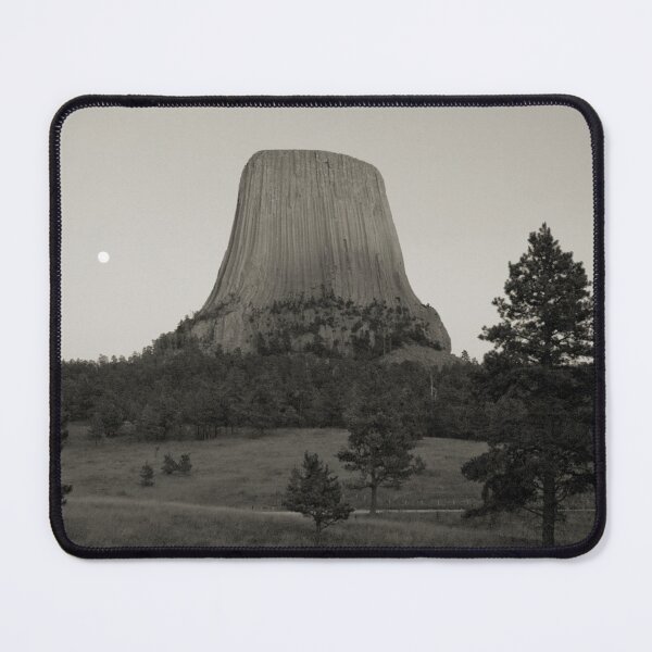Item preview, Devils Tower & Moon, Evening designed and sold by Daniel Owens.