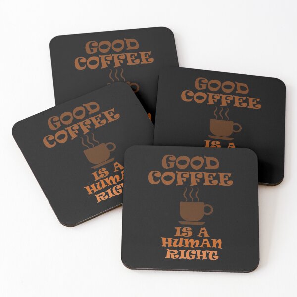 Item preview, Good Coffee Is A Human Right - Coffee Mug hot in Cafe designed and sold by smailjr.