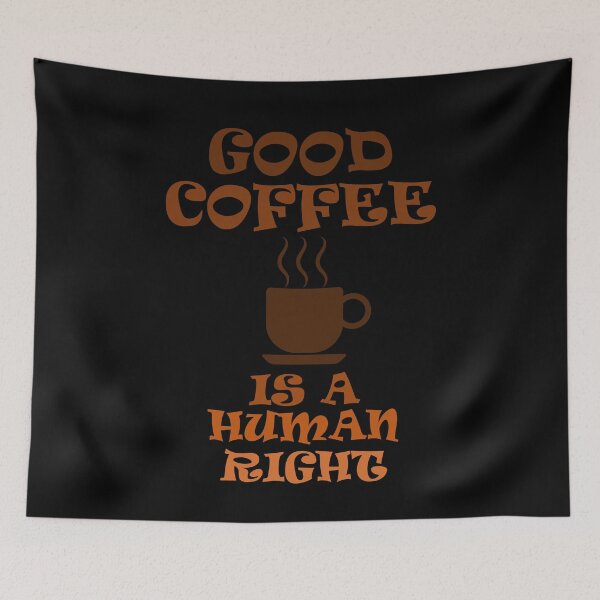 Item preview, El buen café es un derecho humano - Taza de café caliente en café designed and sold by smailjr.