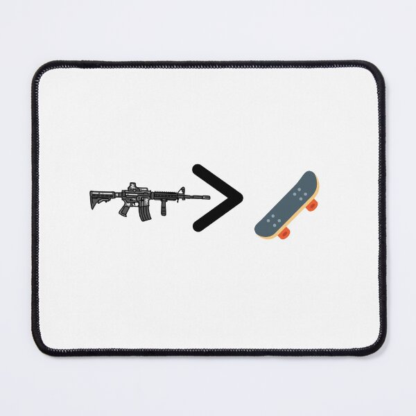 Item preview, AR 15 Greater Than Skateboard - Cool Design Gift Idea For Americans Lovers designed and sold by Prince - Bestseller ★★★★★.