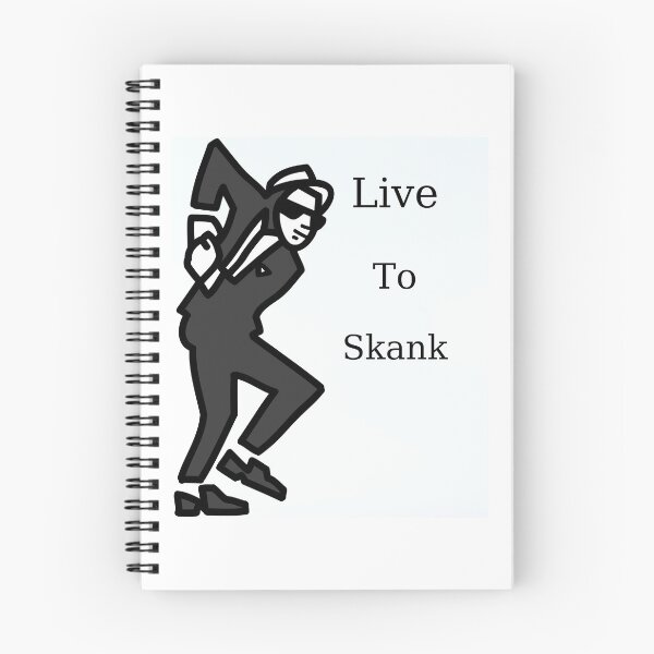 Item preview, Live to skank designed and sold by SloppySkulls.