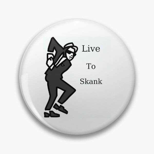 Item preview, Live to skank designed and sold by SloppySkulls.