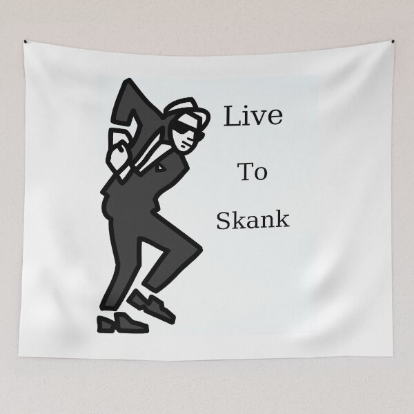 Item preview, Live to skank designed and sold by SCA-102.