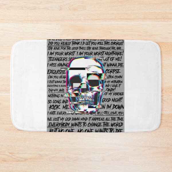 Item preview, Skull Song Lyrics designed and sold by Jett Moonv.