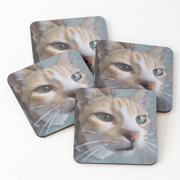 Item preview, curious cat designed and sold by bravoalpha.