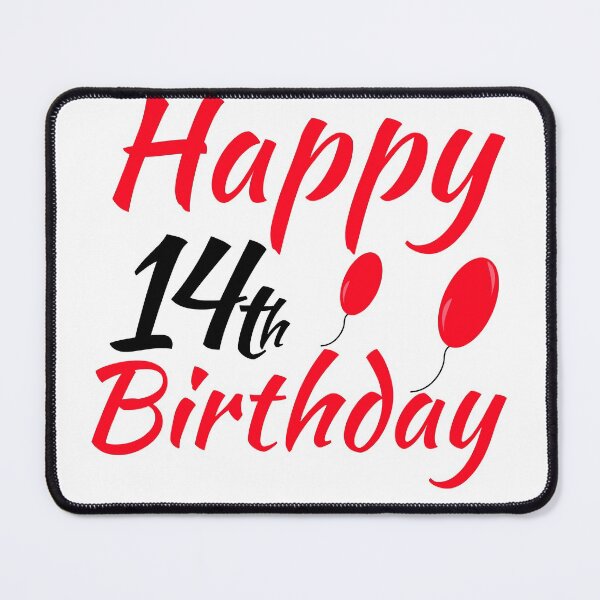 Item preview, happy 14 th birthday designed and sold by win Design.