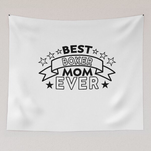 Item preview, Best Boxer Mom Ever designed and sold by AristoDesigner.