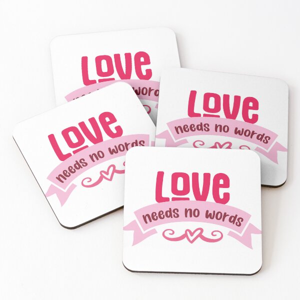 Item preview, Love needs no words designed and sold by Best-Designers.