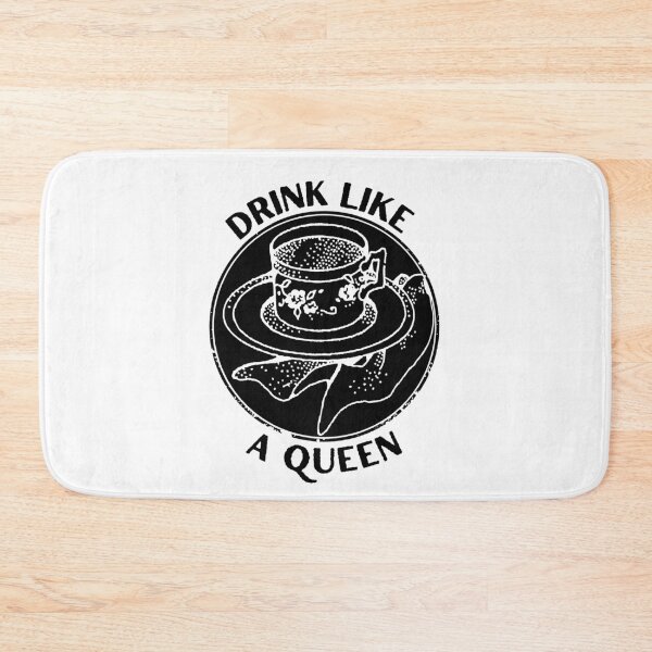 Item preview, Drink Like a Queen a coffee design designed and sold by Creative Life.