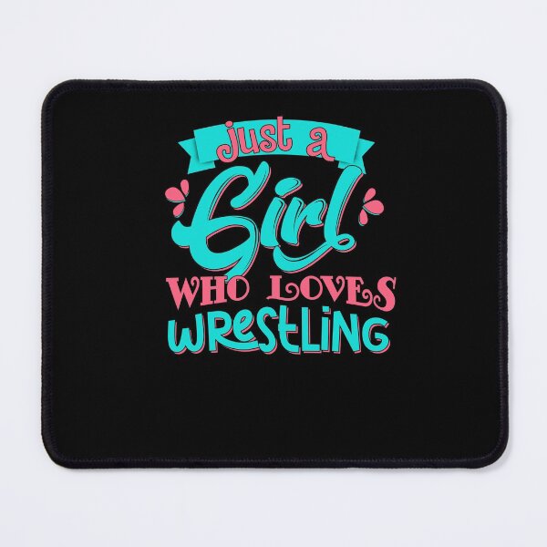 Item preview, Just A Girl Who Loves Wrestling Women Wrestlers designed and sold by Leslie Smith.