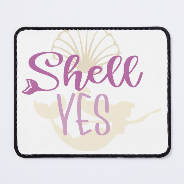 Item preview, Mermaid quotes_Shell Yes designed and sold by Best-Designers.