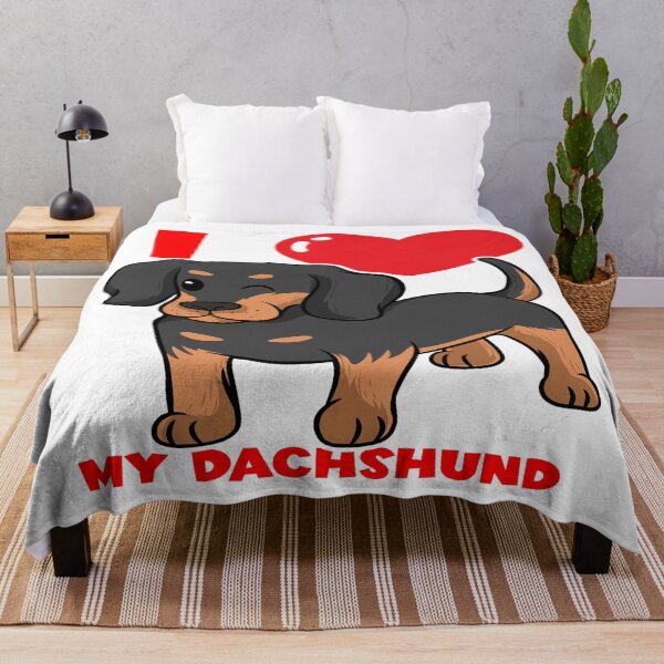 Item preview, I Love My Dachshund designed and sold by davidmurtagh.