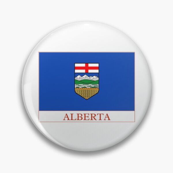 Artikelvorschau, Flagge von Alberta mit Namen - Alberta entworfen und verkauft von No.1 Canada Designs.