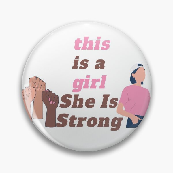Item preview,  this is a  girl  She Is Strong designed and sold by SENMARO100.