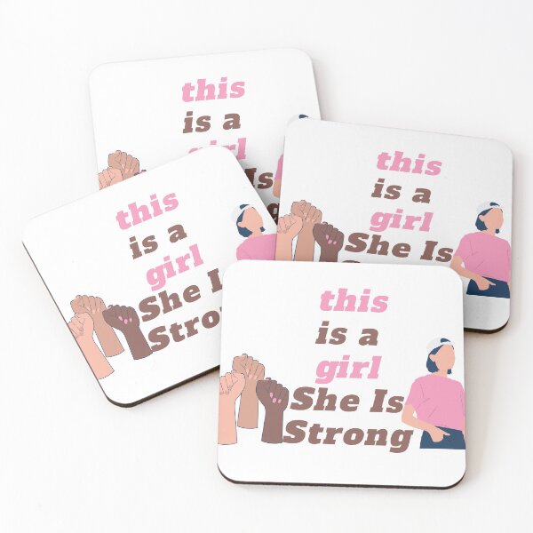 Item preview,  this is a  girl  She Is Strong designed and sold by SENMARO100.