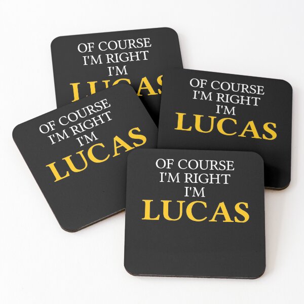 Item preview, Of course I'm right I'm Lucas	 designed and sold by mugify.