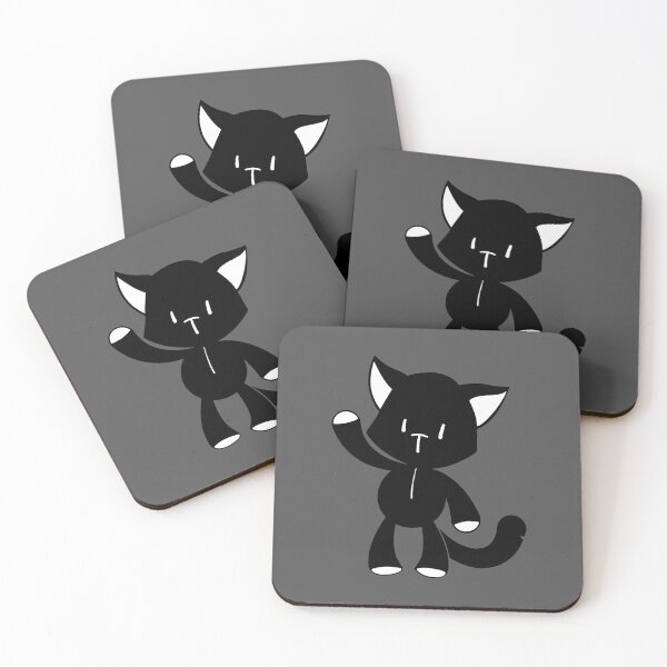 Item preview, Neo The World Ends With You – Mr. Mew Gatto Nero Cat designed and sold by kaeru.