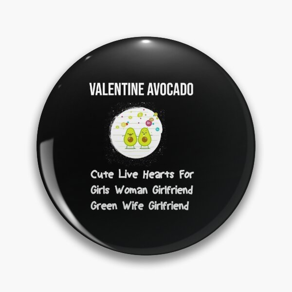 Item preview, Valentine Avocado Cute Live Hearts For Girls Woman Girlfriend Green Wife Girlfriend designed and sold by Vireltoo.
