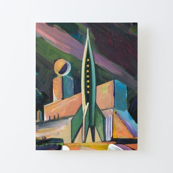Rocket #23 Canvas Mounted Print