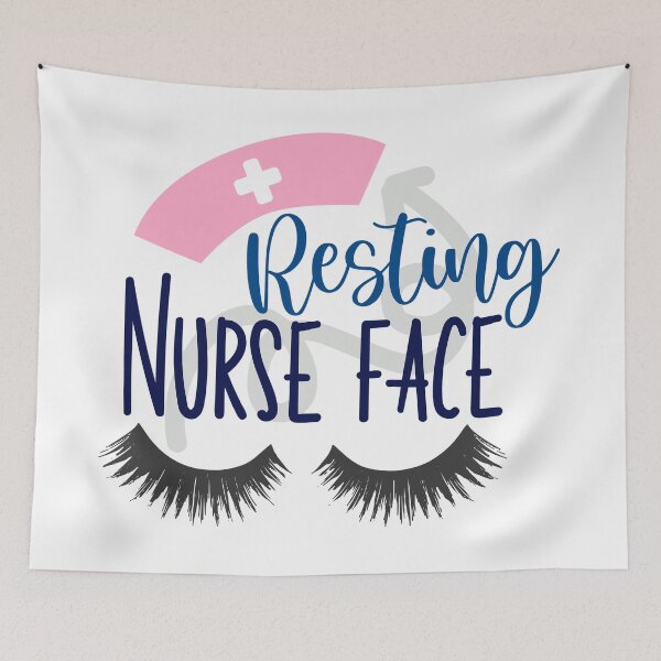 Item preview, Nurse quotes_Resting nurse face designed and sold by Best-Designers.