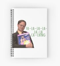 Dwight Schrute Princess Unicorn Office Spiral Notebook