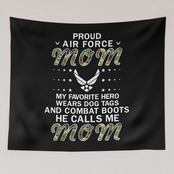 Item preview, My Favorite Hero Wears Combat Boots Proud Air Force Mom Army designed and sold by jackjerry.
