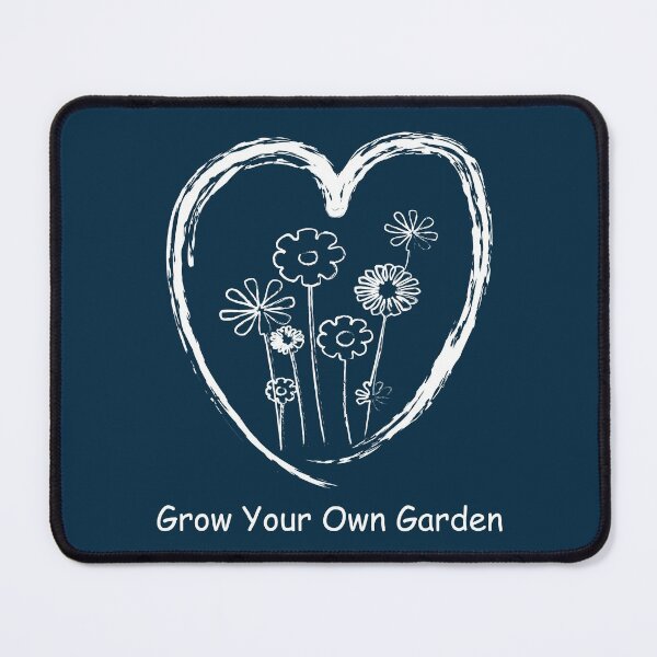 Item preview, Cute Love Heart and Flower Dapple Design a Spring Grow Your Garden Bouquet designed and sold by DappleDesign.
