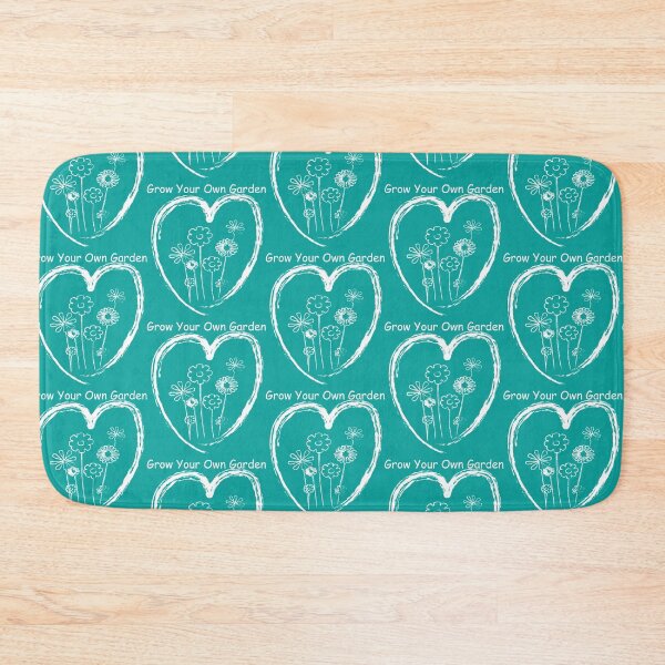 Item preview, Cute Love Heart and Flower Dapple Design a Spring Grow Your Garden Bouquet designed and sold by DappleDesign.