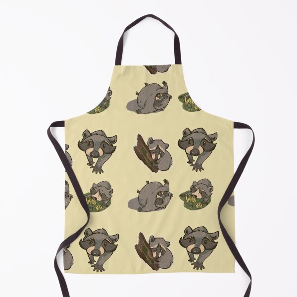 Item preview, pack of  cute and funny raccoons designed and sold by captainringtail.