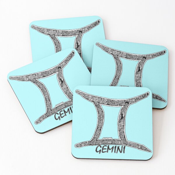 Item preview, Gemini, tribe drawing on oroscope designed and sold by momilla.
