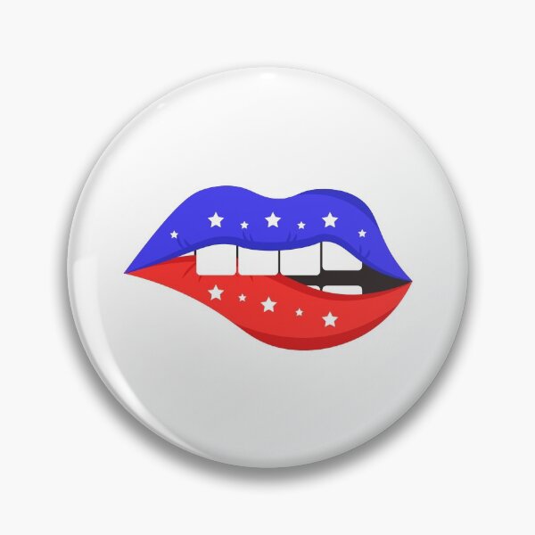 Item preview, Red & Blue Lips designed and sold by Best-Designers.