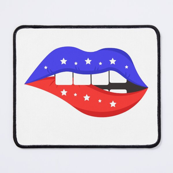 Item preview, Red & Blue Lips designed and sold by Best-Designers.
